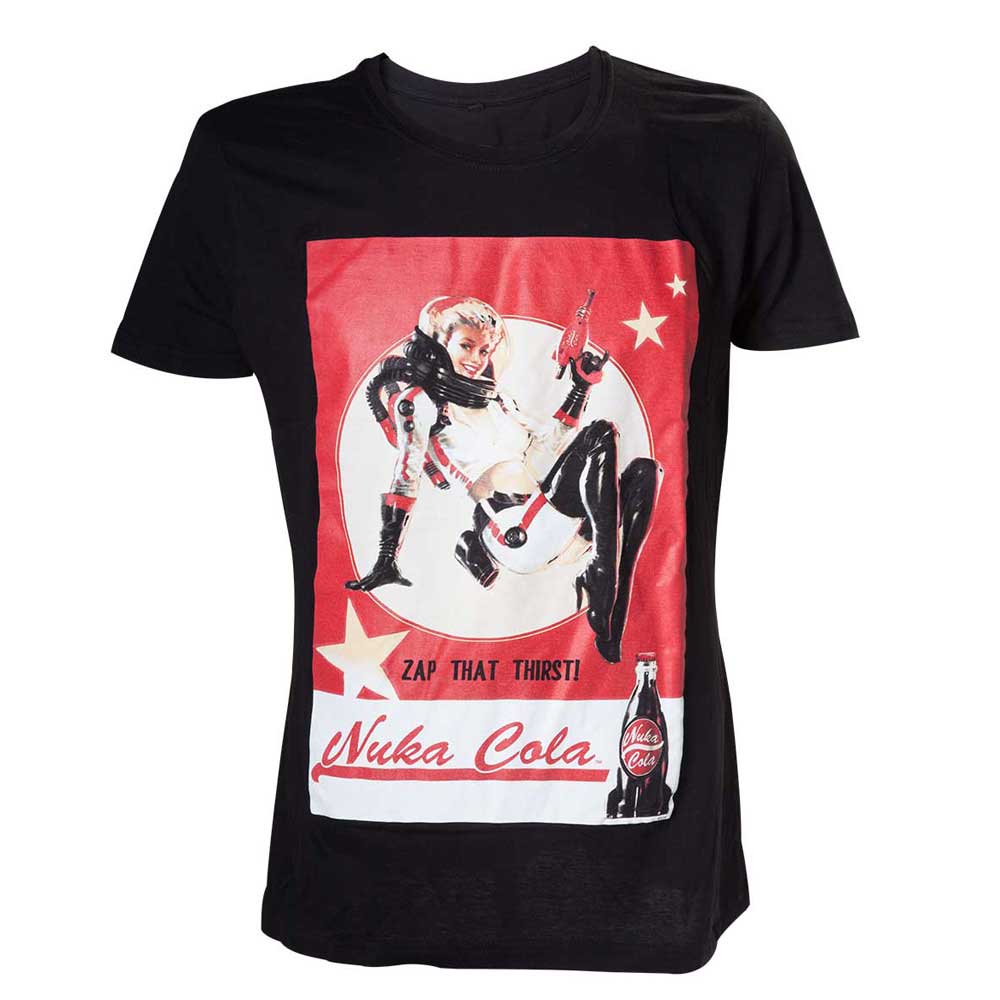 Fallout 4 - Nuka Cola heren T-shirt zwart - Games merchandise